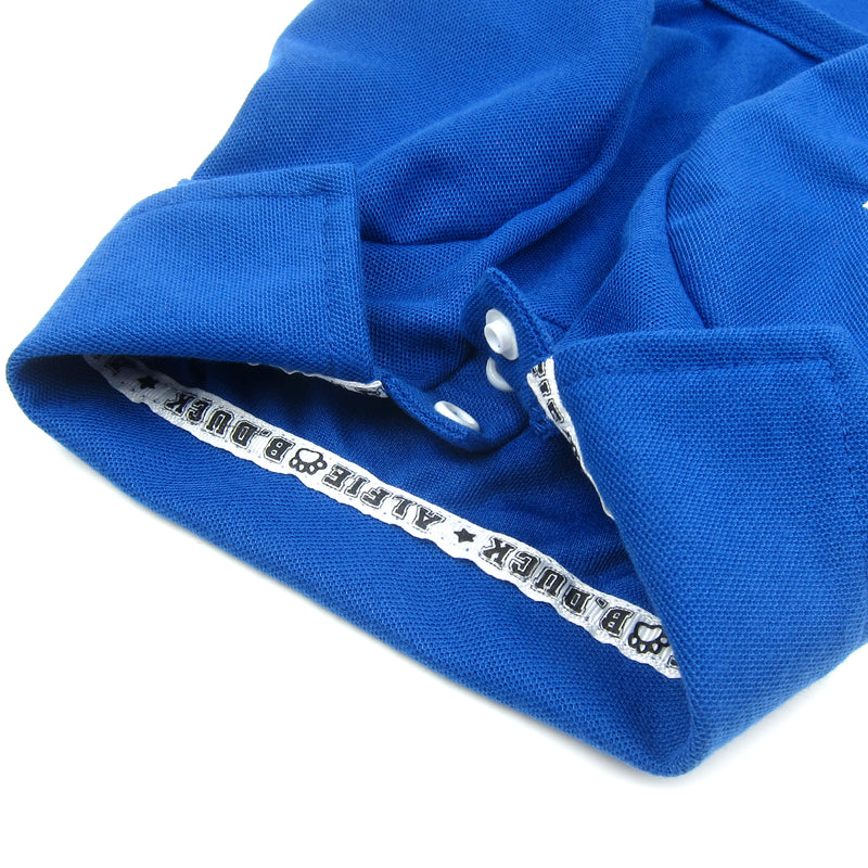 Jason Solid Polo Shirt Blue