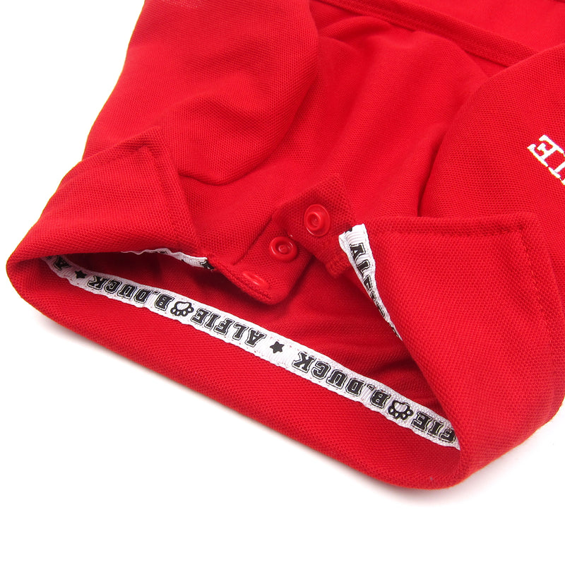 Jason Solid Polo Shirt Red