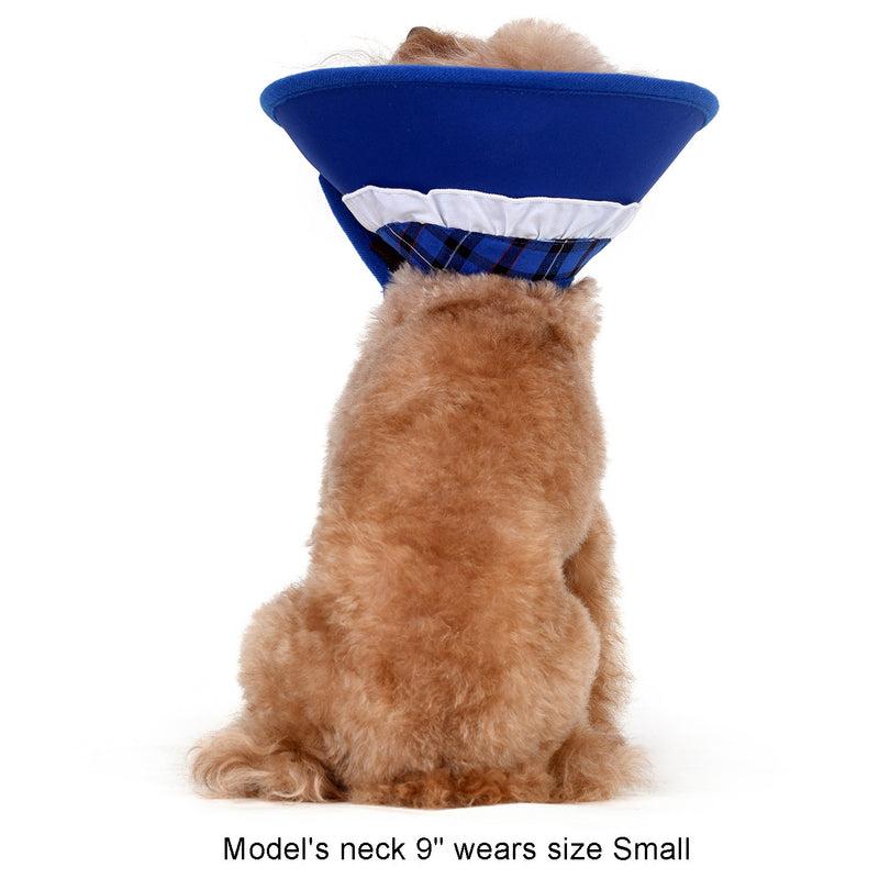 Candace Soft Recovery Collar Blue