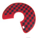 Candace Flannel Soft Recovery Collar Red