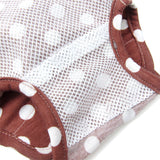 Frona Diaper Dog Sanitary Pantie with Suspender Brown