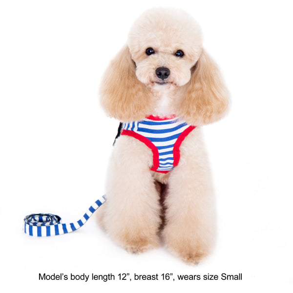 Vince Sailor Harness and Leash Set