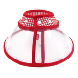 Zumi Recovery Collar with Soft Edge V2 Red - Button Closure