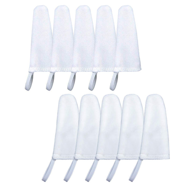 Avent and Walton Cotton Pet Dental Finger Brush - Size: 10-Piece Set