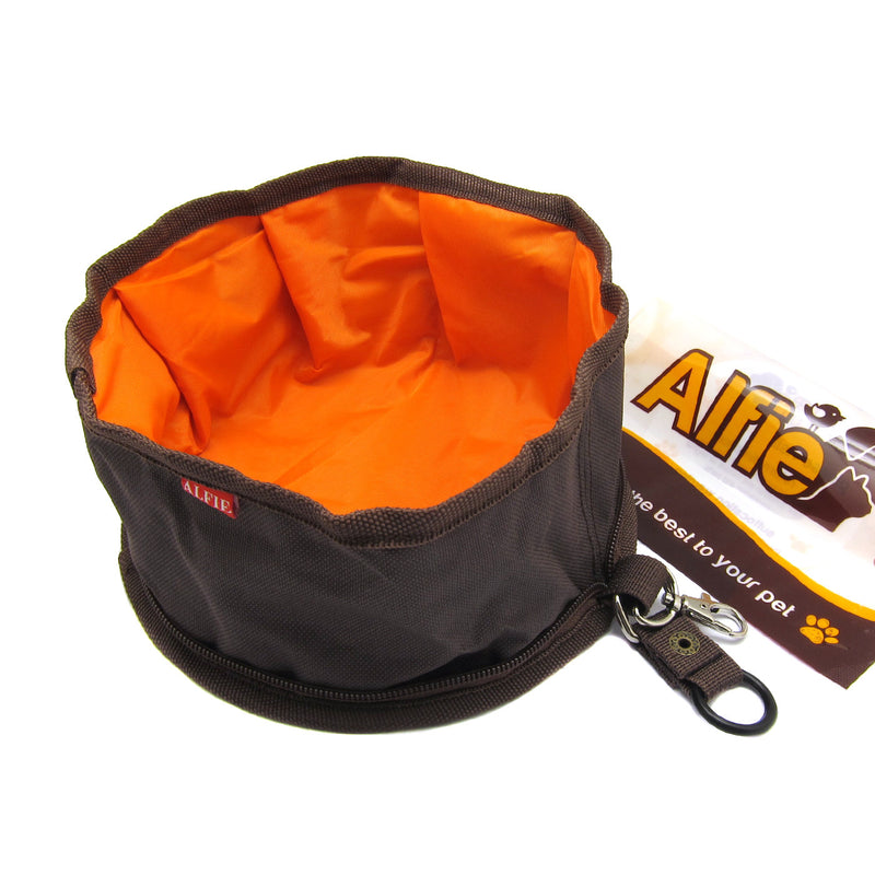 Fabric Expandable/Collapsible Travel Bowl