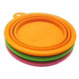 Ros Silicone 3-Piece Set Expandable/Collapsible Travel Bowl