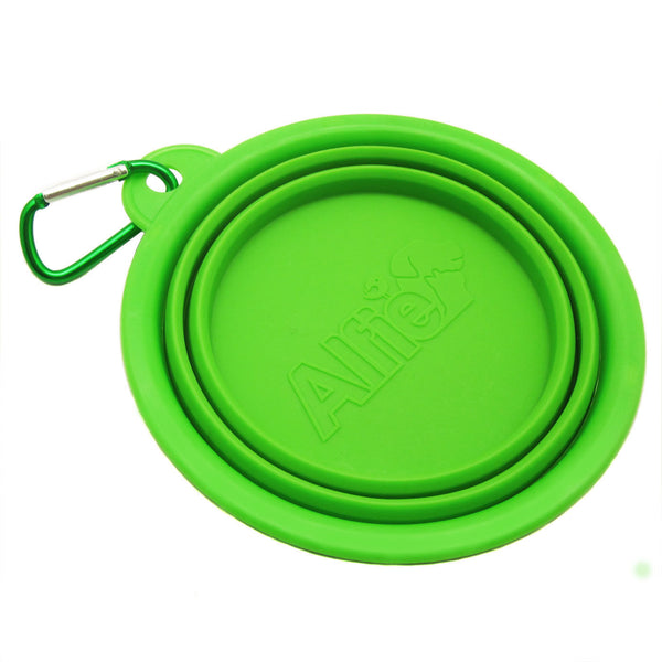 Rosh Silicone Expandable/Collapsible Bowl with Carabineer